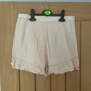 Linen shorts